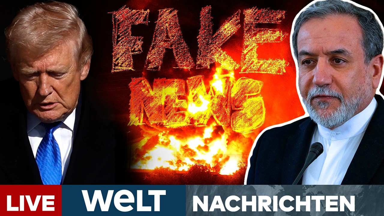IRAN-KRIEG: „Fake-News!“ Teheran widerspricht Trump! Vorwurf: Manipulation der Ölmärkte | WELT LIVE