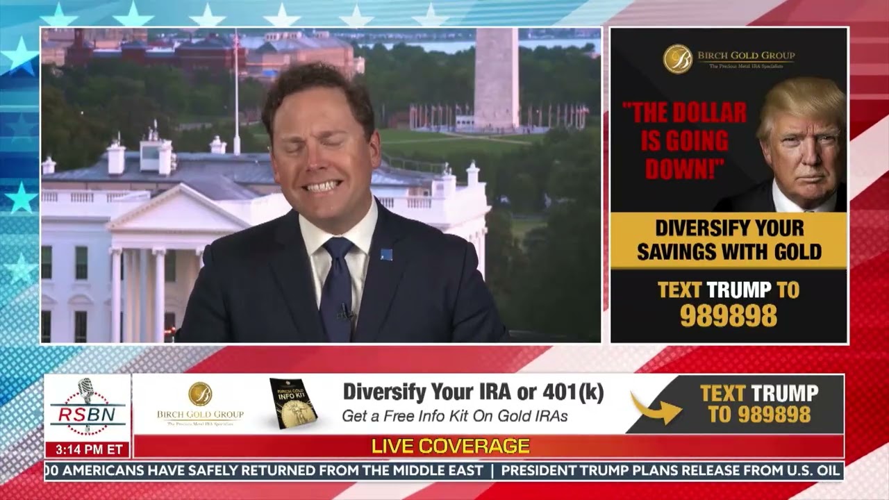 WATCH: Phillip Patrick of Birch Gold Joins RSBN to Discuss Gold in Today's Economy - 03/12/26