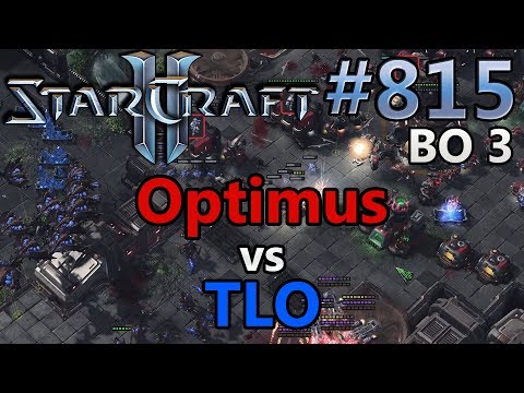 StarCraft 2 - Replay-Cast #815 - Optimus (T) vs TLO (Z) - HSC XVII [German]