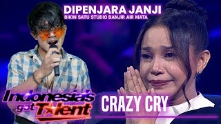 Download lagu Viral! Peserta Ini Buat Satu studio Menangis Dengan Gayanya Saat Membawakan Lagu Dipenjara Janji‼️ mp3