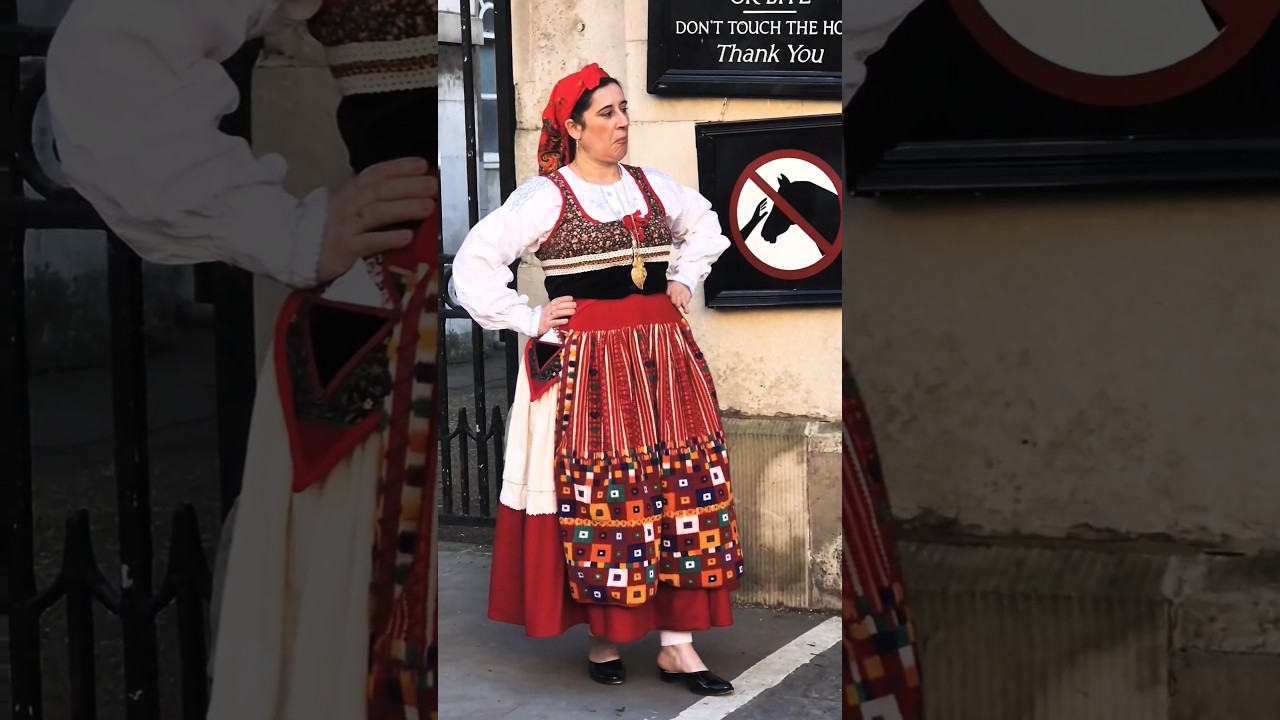 Very proud of her traditional dress #youtubeshorts #shorts #satisfying #tourist