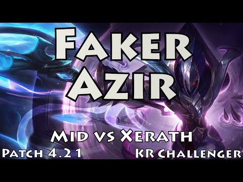 SKT T1 Faker, Azir vs Xerath, 고전파 아지르