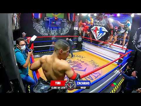 YURI TYSON CLUBE DA LUTA VS ZACARIAS WASP TEAM LUTA DE MUAY THAI
