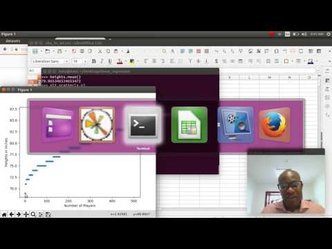 Machine Learning Python Linear Regression Part 3 Visualing Data With Matplotlib