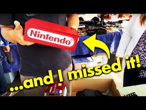 We Found A Nintendo DS Development Kit While Game Hunting!