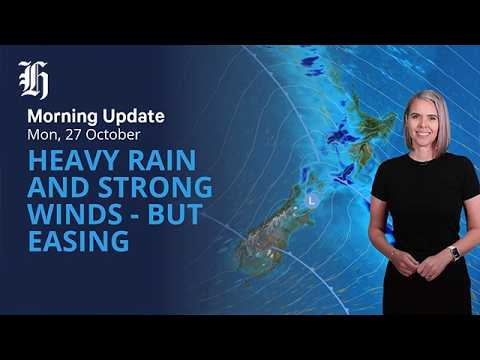 Thumbnail for MetService severe weather update: October 27, 2026