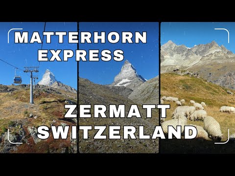 Zermatt - Gondelbahn Matterhorn Express - Furii Schwarzsee -Trockener Steg - Klein Matterhorn ALPEN