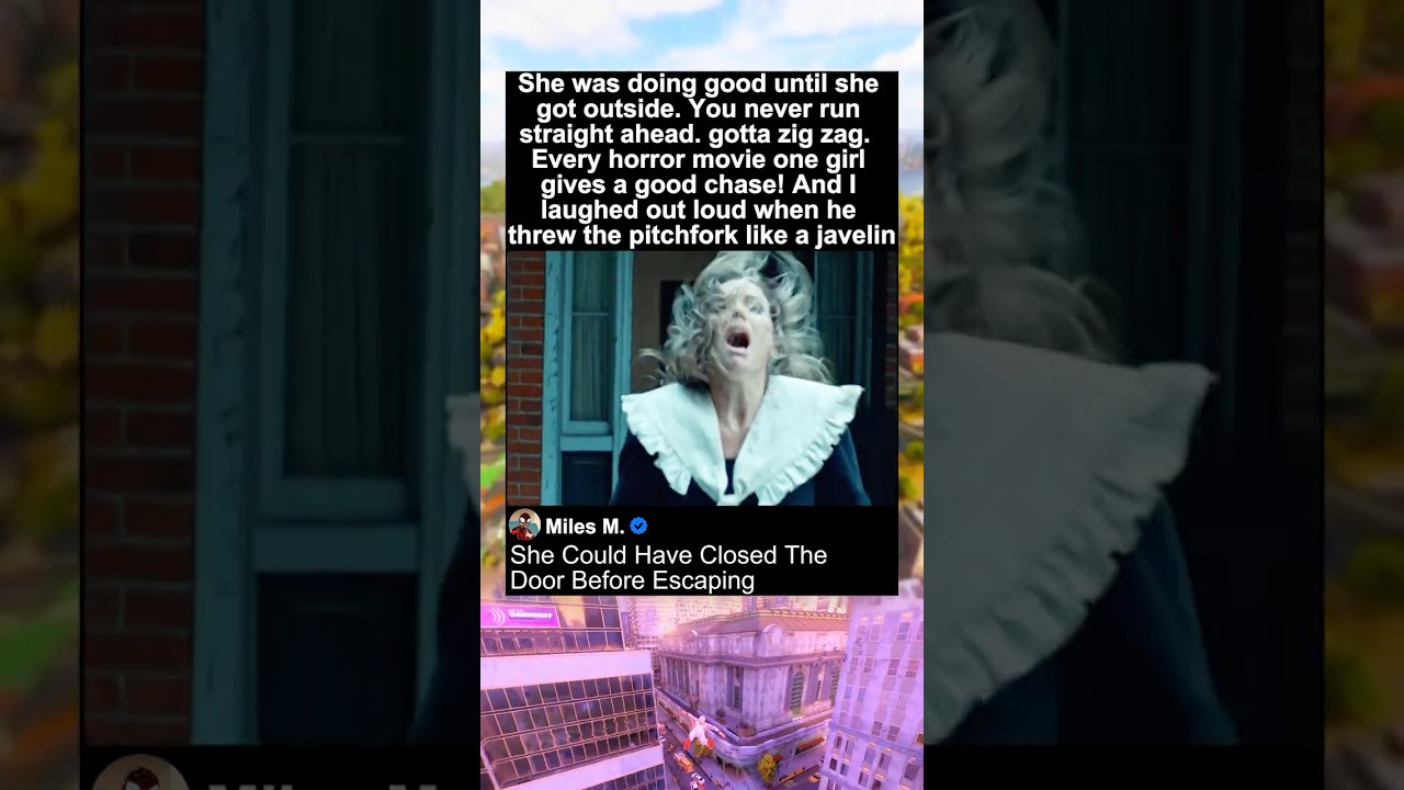 Killer Throws Pitchfork Like a Spear | Thanksgiving (2023)