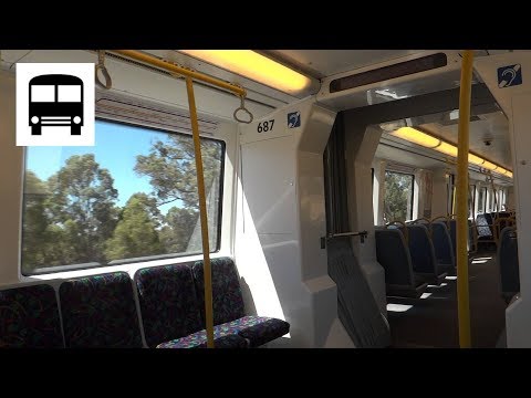 Transperth Trains B-Series EMU (Batch Two) - Warnbro to Mandurah (Mandurah Line, Perth)