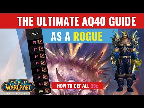 The Ultimate DPS & Parse Guide for AQ40 Rogues  - WoW Classic