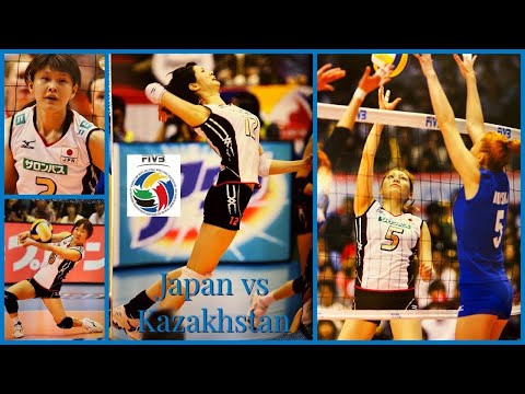【HD】2008 🇯🇵 Japan vs Kazakhstan 🇰🇿 🏐 Women Volleyball 🏐 FIVB Olympic Qualification Tournament