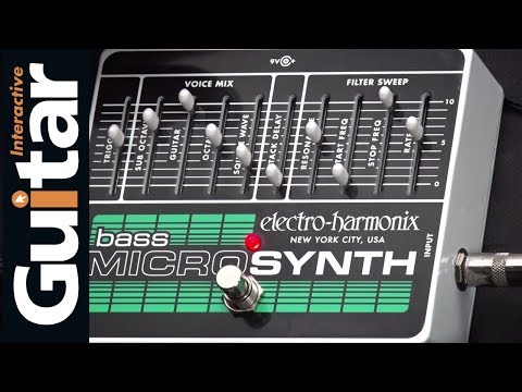 Обзор педали эффектов Electro-Harmonix Bass Micro Synthesizer