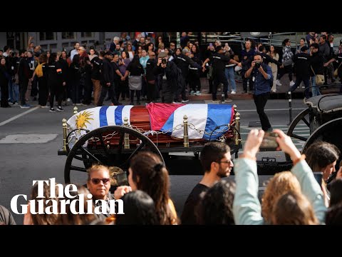 Thousands attend procession for iconic former Uruguayan president José ‘Pepe’ Mujica