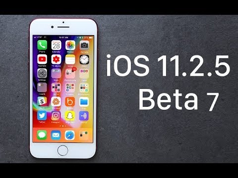 IOS 11.2.5 Beta 7 Released-GM Version (a.k.a) Gold Master Version