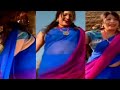 Mallu Anchor Lakshmi Nair Transparent Saree Navel And Huge Ass