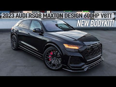 NEW! 2023 AUDI RSQ8 MAXTONDESIGN - V8TT MURDERED OUT BEAST WITH A NEW BODYKIT - In Detail 4K