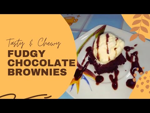 PERFECT Chewy & Fudgy Chocolate Brownies || RaHa Garden