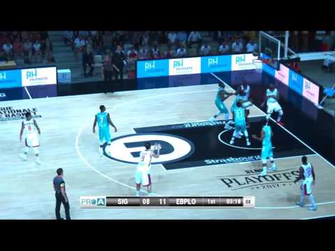 Résumé du match SIG STRASBOURG vs ÉLAN BÉARNAIS PAU-LACQ-ORTHEZ(1/4 de finales BELLE) PLAYOFFS 2017