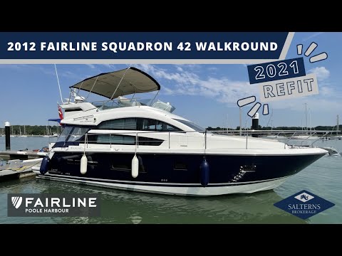 2012 Fairline Squadron 42 (refit 2021)