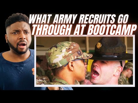 Brit Reacts To WHAT US ARMY RECRUITS GO THROUGH AT BOOTCAMP!