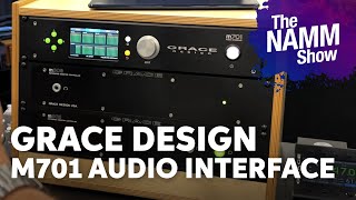 Video thumbnail for NAMM 2025: Grace Design m701 Audio Interface and Software by Sweetwater Soundcheck