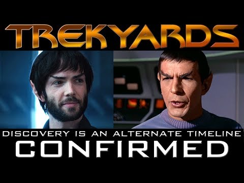 ST: Discovery is an Alternate Timeline Confirmed(Ish)!! - Trekyards Breakdown