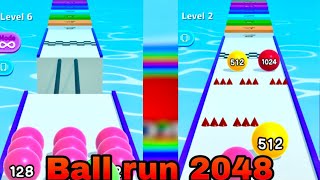 BALL RUN 2048 Magic Tiles gameplay 😱 #livestream #shortsfeed #ballrun2048 #vikramplayzlive