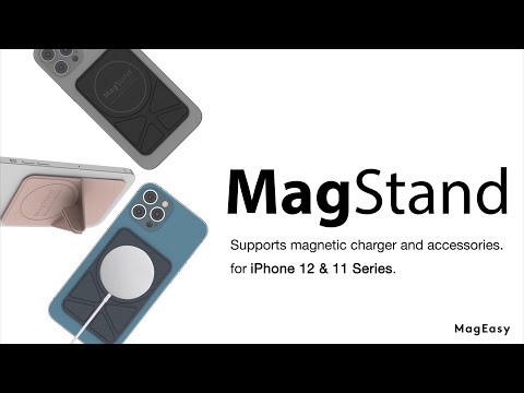 Аксесуар для iPhone Switcheasy MagStand Leather Stand Pink Sand (GS-103-158-221-140) for iPhone 12 Series