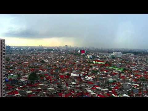 Storm Rolls Over Jakarta