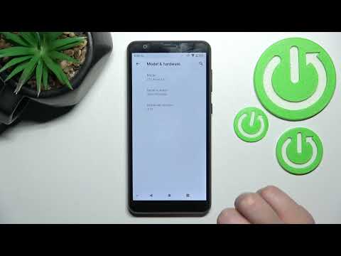 Part of a video titled How to Check Phone Model on ZTE Blade A31 - YouTube