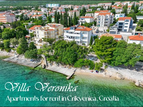 Villa Veronika Crikvenica - Apartments By The Beach for Rent in Croatia