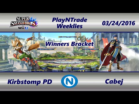 PnT 03/24/16 - Kirbstomp PD (Fox) vs. Cabej (Marth) - Winners - SSB4