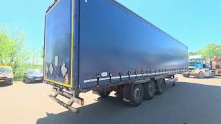 Krone SAF - Disc Krone 3-axle curtain-sided trailer - SAF axles - Disc Schiebeplanenauflieger | Bild 4 - Autoline