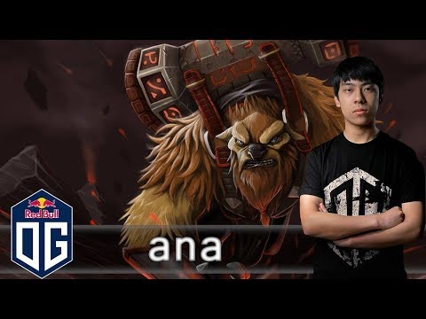 OG.ana Earthshaker Gameplay - Battle Cup - OG Dota 2.
