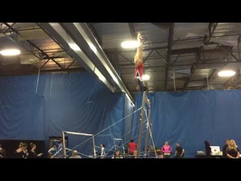 Hannah Nipp Level 10 State Bars Champion 2016