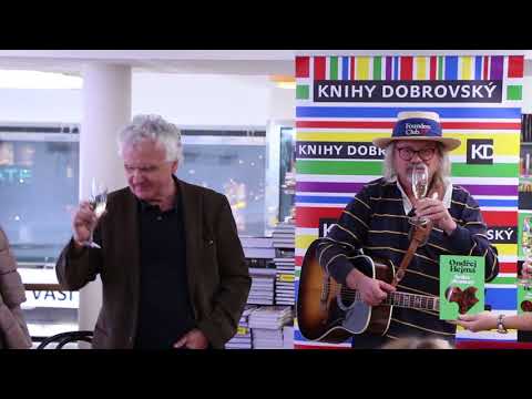 Křest Ondřeje Hejmy a jeho novinky Srdce zlomený