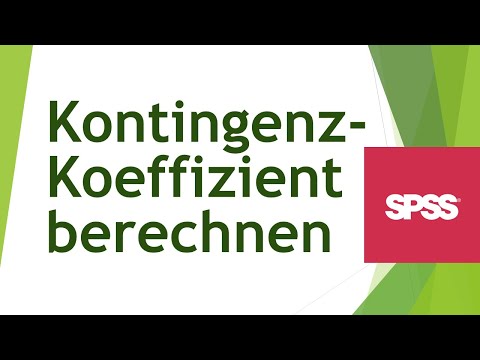 Kontingenzkoeffizient in SPSS berechnen (nominale Variablen) - Daten analysieren in SPSS (116)