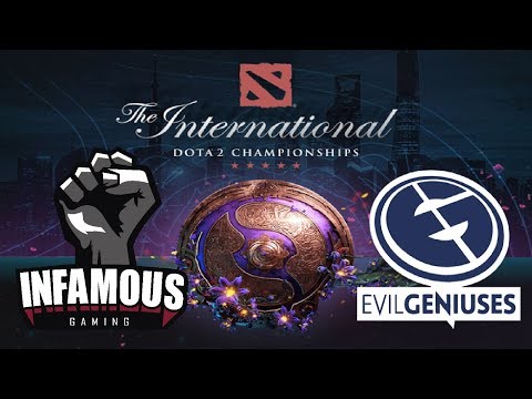 THE INTERNACIONAL 2019 DOTA 2 INFAMOUS  VS EVIL GENIUSES  DAY 3
