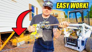 Building New SUPPORT Under Back Of My House! [#24]