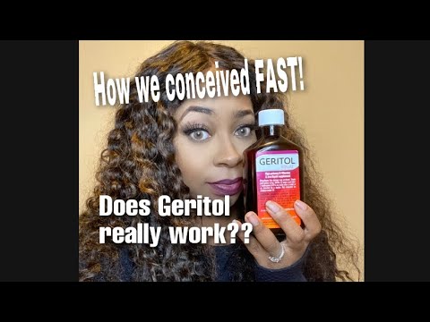 How we conceived super fast! Geritol, does it work!?!
