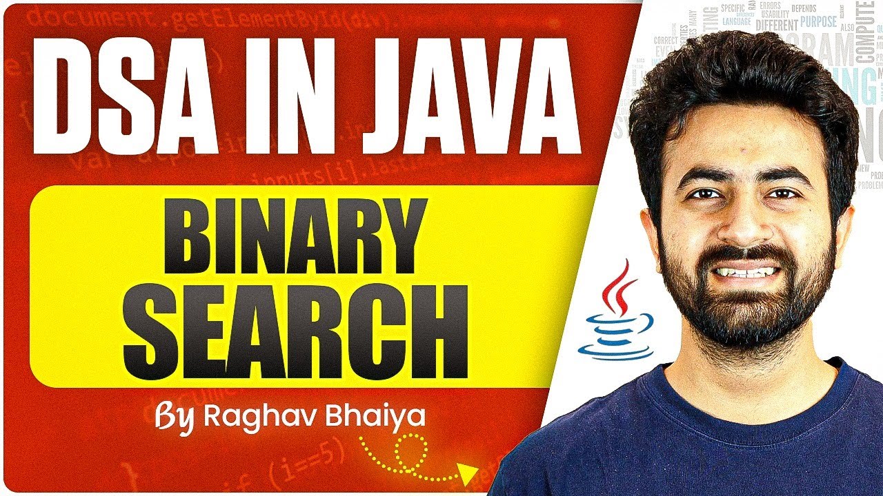 DSA In Java | Binary Search | Java in One Shot | Binary Search in Java