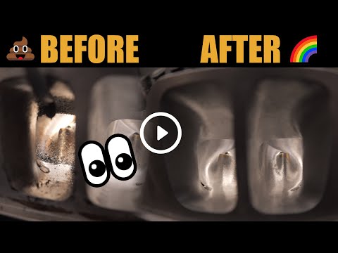 Disassemble Cleaning and porting Air Flow Research / AFR SBC cylinder heads in your dining room.