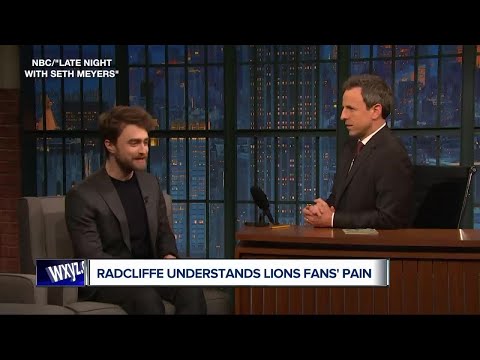 Daniel Radcliffe spent Thanksgiving watching the Lions with his girlfriend