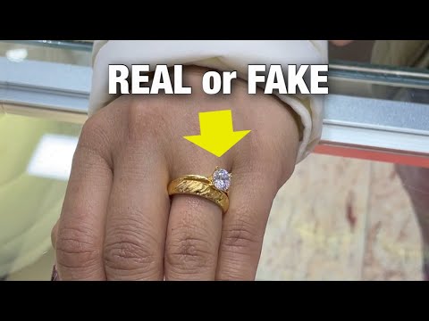 Testing Customer’s New Diamond Ring (REAL or FAKE?!)