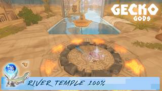 River Temple Walkthrough Gecko Gods • All Collectibles & Trophies Guide