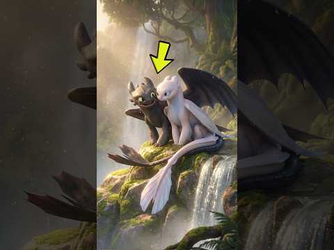 The Light Fury’s Silent Message #HTTYD #Toothless #HiddenWorld #DreamWorks #DragonAlpha