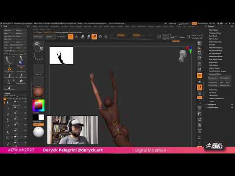 Digital Marathon – Deryck Pelegrini – ZBrush 2023