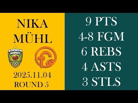 Nika Mühl 2025.11.04 R5 vs Beretta Famila Schio
