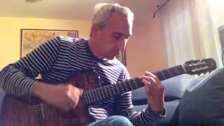 Ancora Qui by Ennio Morricone & Elisa Toffoli (guitar only / guitarra)