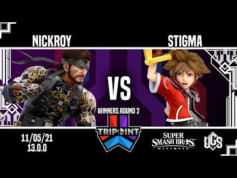 Tripoint Smash 119 - Winners Round 2 - NickRoy(Snake) Vs. Stigma(Sora)